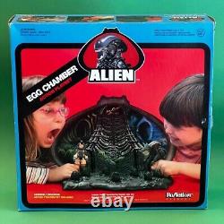 Alien Egg Chamber Action Figure Playset Super7 ReAction. Rare blue box (2014)