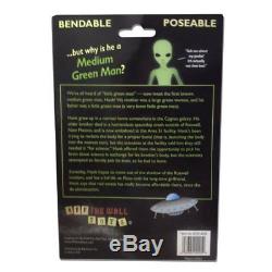 Alien Glow-In-The-Dark Bendable Action Figure Toy Game Play Gift New