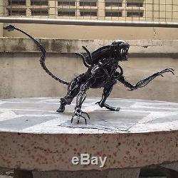Alien Handmade From Scrap Metal Car Parts Art Figure Real Metal
