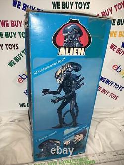 Alien Poseable 18 Xenomorph Vintage Action Figure BOX & POSTER Kenner 1979