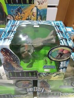 Alien Predator micro machines lot heads ships collection 16 pieces micromachines