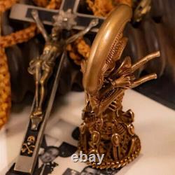 Alien Statue Figure Bronze Statues Figure Toy Home Decor Gifts