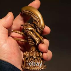 Alien Statue Figure Bronze Statues Figure Toy Home Decor Gifts