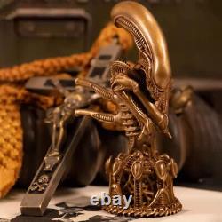 Alien Statue Figure Bronze Statues Figure Toy Home Decor Gifts