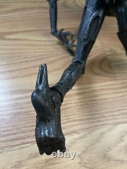 Alien Warrior Action Figure Model 13 To 14 Inches Tall Used With Pop Out Mouth