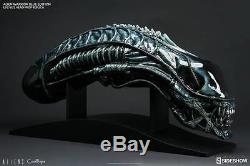Alien Warrior Blue Edition Life-Size Head Sideshow, Coolprops