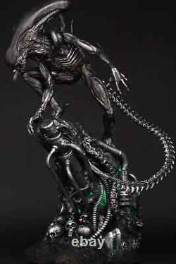 Alien Xenomorph Action Figure With Integrated LED, Realism 12k, Handmade IN Cmd