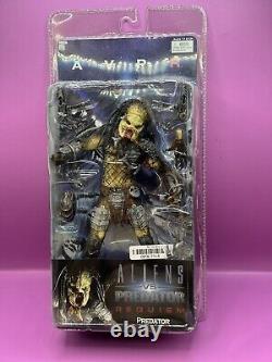 Alien vs Predator AVP Requiem Series 2 Predator Action Figure Unmasked Wolf