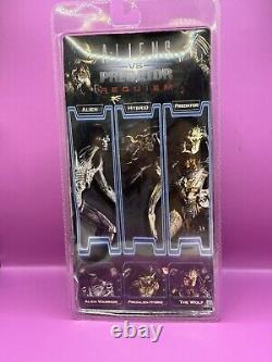 Alien vs Predator AVP Requiem Series 2 Predator Action Figure Unmasked Wolf