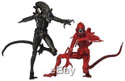 Aliens 7 Scale Genocide 2-pack (Black & Red Xenomorphs) NECA