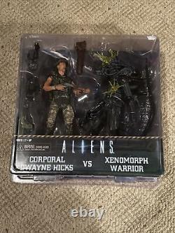 Aliens Corporal Dwayne Hicks & Xenomorph Warrior 8 Action Figures 2pk NECA