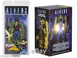 Aliens Ripley + Mini Comic Kenner tribute exclusive + powerloader Neca Figure