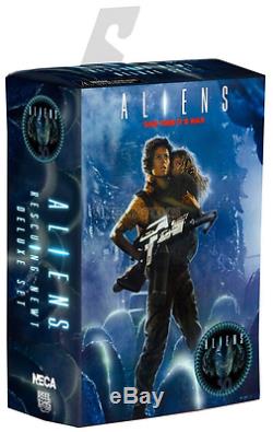 Aliens Ripley & Newt Deluxe Box NECA Action Figures 30th Anniversary 2 Pack