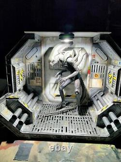 Aliens SCI-FI Diorama withLED, 118 124, STAR WARS, G. I Joe, JOYTOY, Hiya Aliens