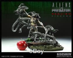 Aliens v Predator Requiem Polystone Diorama Sideshow Collectibles MINT #302/600