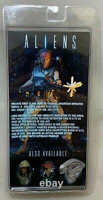 Authentic NECA Aliens 30th Ann PRIVATE JENETTE VASQUEZ Series 9 7 Action Figure