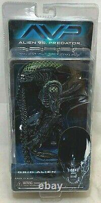 Authentic NECA Aliens AVP GRID ALIEN Series 7 movie 7 Articulated Action Figure