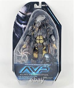 Authentic NECA Series 14 AVP Alien vs Predator CELTIC 7 Scale Action Figure