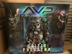 Avp Celtic Predator Hot Toys 1/6 Figure Statue Mms09 Sideshow Aliens Vs Rare