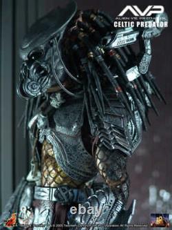 Avp Celtic Predator Hot Toys 1/6 Figure Statue Mms09 Sideshow Aliens Vs Rare