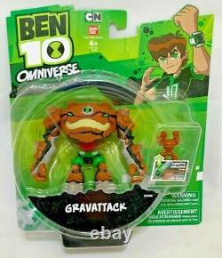 BANDAI Cartoon Network BEN 10 Omniverse Aliens Action Figure Collection set x10