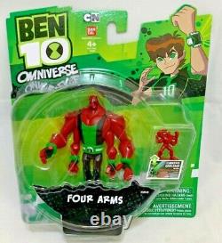 BANDAI Cartoon Network BEN 10 Omniverse Aliens Action Figure Collection set x10