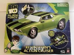 BEN 10 Alien force KEVIN LEVIN cruiser Action With action figure 2008 bandai New