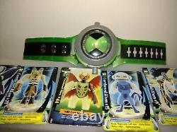 BEN 10 Bandai 24 ALIEN Creation Chamber Mini Build a Figures lot watch and cards
