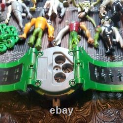 BEN 10 bandai 20+ ALIEN Creation Chamber Mini Build a Figures lot with watch
