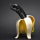 Banalien (banana Vs Alien) Vinyl Toy Figure By Paul Jackson X Toyqube