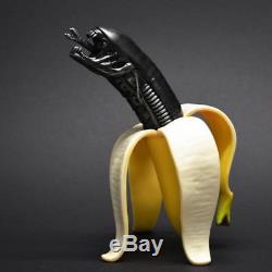 Banalien (banana Vs Alien) Vinyl Toy Figure By Paul Jackson X Toyqube