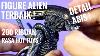 Bandai Shm Shmonsterarts Alien Warrior Dari Movie Alien Vs Predator Review Dan Unboxing