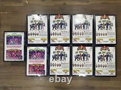 Bandi Mighty Morphin Power Rangers Evil Space Aliens 8 Action Figures Set NIB