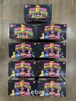 Bandi Mighty Morphin Power Rangers Evil Space Aliens 8 Action Figures Set NIB