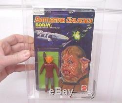 Battlestar Galactica BORAY Alien Figure AFA Graded 85 NM+ SEALED Mattel 1978