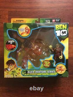 Ben 10 Alien Creatures Heatblast Action Figure BANDAI AMERICA 2008 NRFB