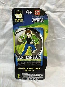 Ben 10 Alien Force Ben Tennyson limited edition Glow in the Dark Bandai 2010