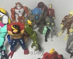 Ben 10 Lot Of 20 Random Figures-Ban Dai SHIPS NOW