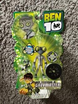 Ben 10 Original Series 1 Grey Matter Alien Collection Collectible Disc Brand New