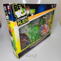 Ben 10 Ultimate Alien Collection Figure Set Ultimatrix Discs VHTF SUPER RARE