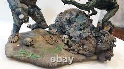 Billiken Shokai 1/6 Alien Vs Predator Painted Model Diorama Rare like Statue AVP