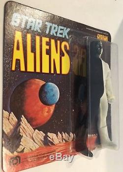 CHERON Star Trek Aliens (1975) Mego 8 MOC unpunched 10-back withCGA Case