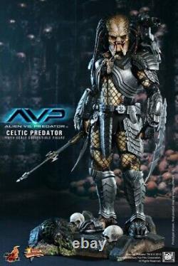 Celtic Predator Figure 2.0 Hot Toys Alien vs Predator AVP Action 1/6 Scale MM221