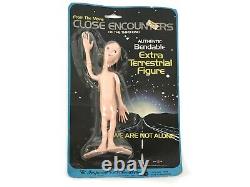 Close Encounters Of The Third Kind Bendable Action Figure 1977 Movie Alien MOC