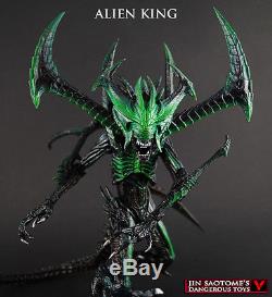 Custom ALIEN KING Kenner style NECA Aliens action figure 7 scale