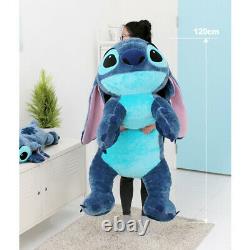 Disney Lilo Stitch 47in Lying Plush Toy Stuffed Animal Character Giant Doll Gift