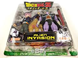 Dragonball Z King Cold & Trunks 2 Pack Alien Invasion Jakks Pacific DBZ Rare