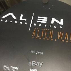 Faux Bronze Alien Resurrection Warrior Maquette Sideshow Not Weta