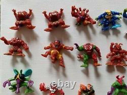 Fistful Of Aliens. Mighty Max. 90s LOT of 28 figures. PVC. Crystallite