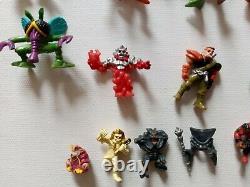 Fistful Of Aliens. Mighty Max. 90s LOT of 28 figures. PVC. Crystallite